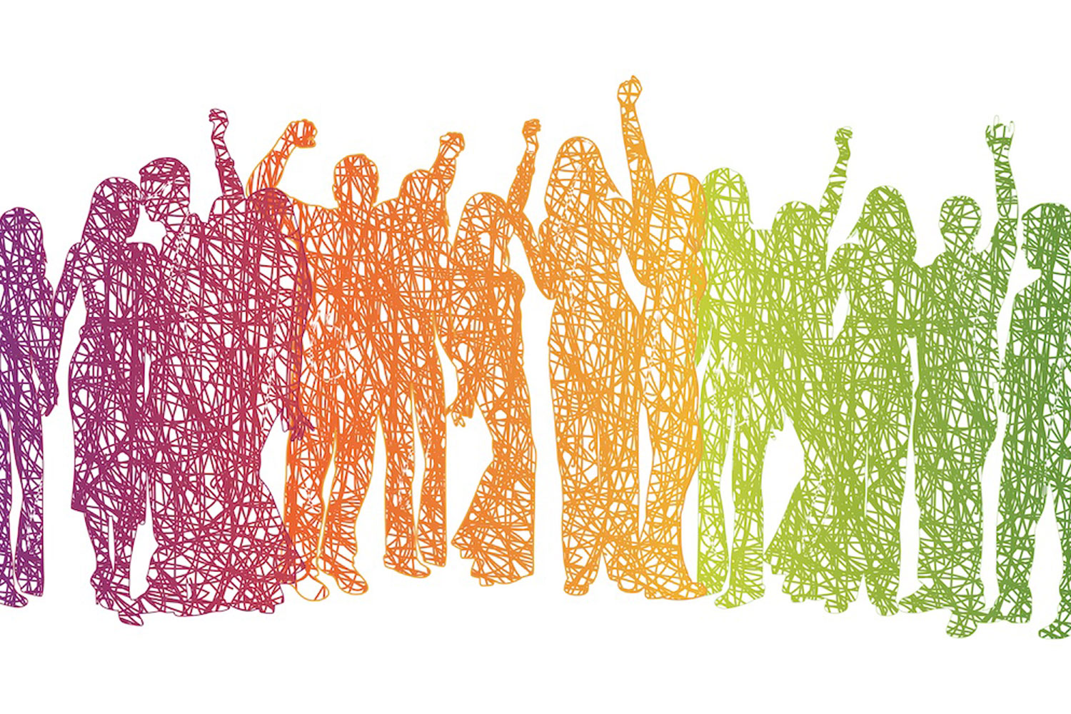 colorful illustrated people