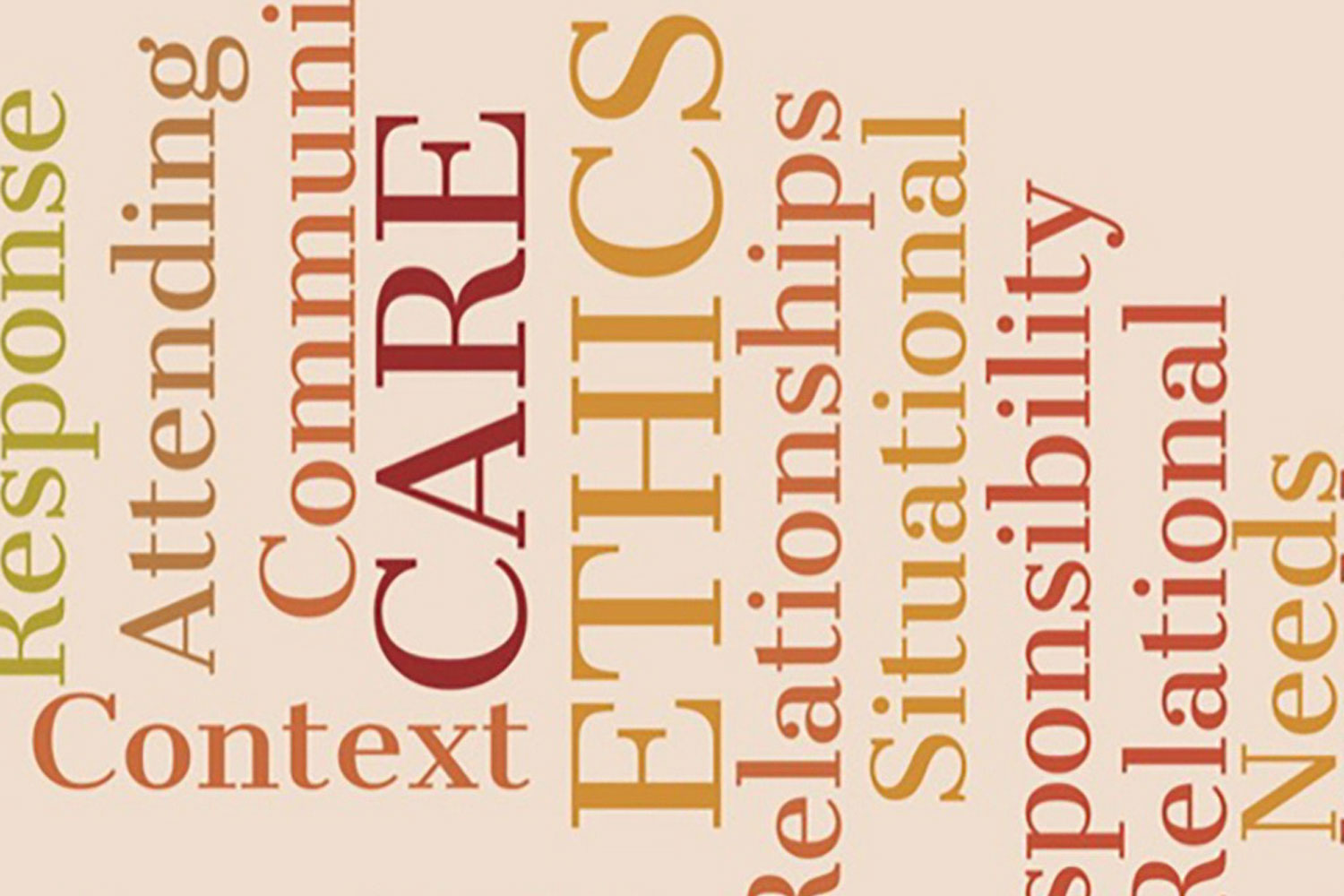 word cloud with ethics