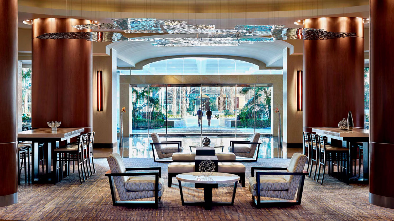 lobby of Anaheim Marriot Hotel lobby of Anaheim Marriot Hotel